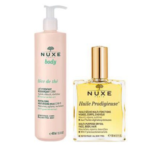 Nuxe Body RDT Lait Hydratant 400ml + Huile Prodigieuse® 30 ml GIFT